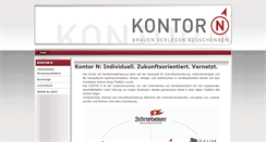 Desktop Screenshot of kontor-n.de